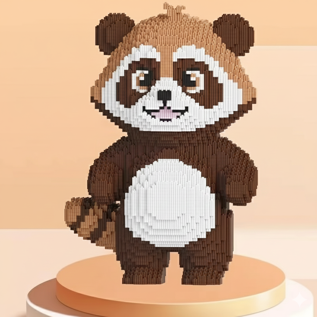 LogiBricks - Czerowna Panda - 9000 elementów