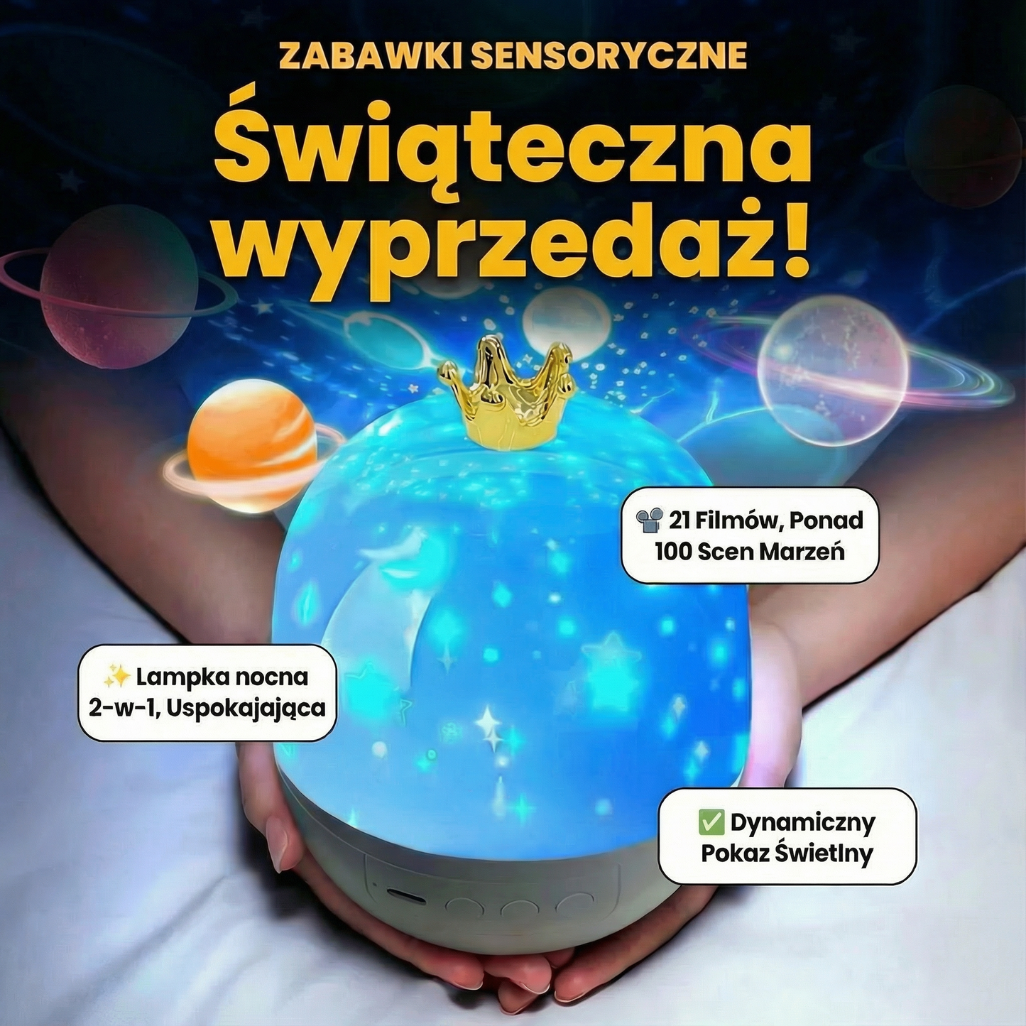 21 w 1 - projektor planetarium