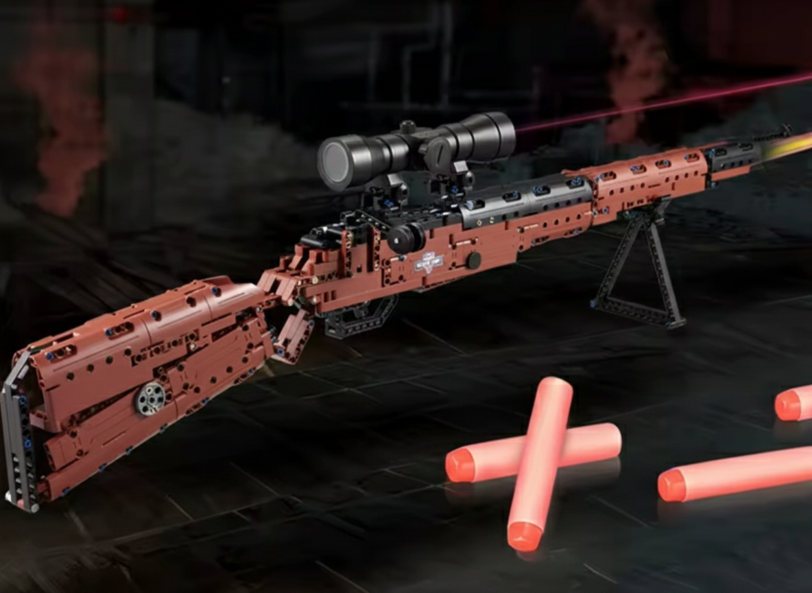 LogiBricks -  98K pistolet snajperski - 653 elementów