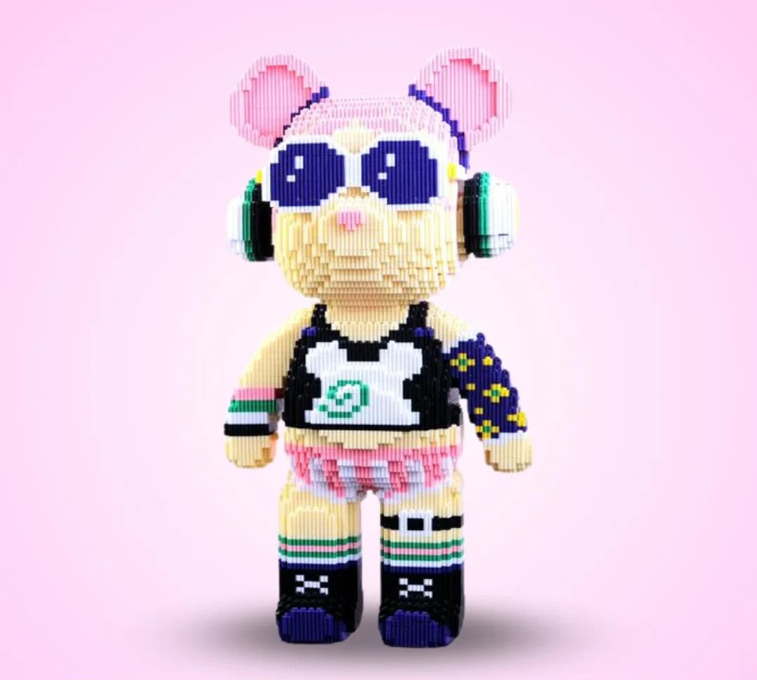 LogiBricks - Miś Gigant 5000 Elementów