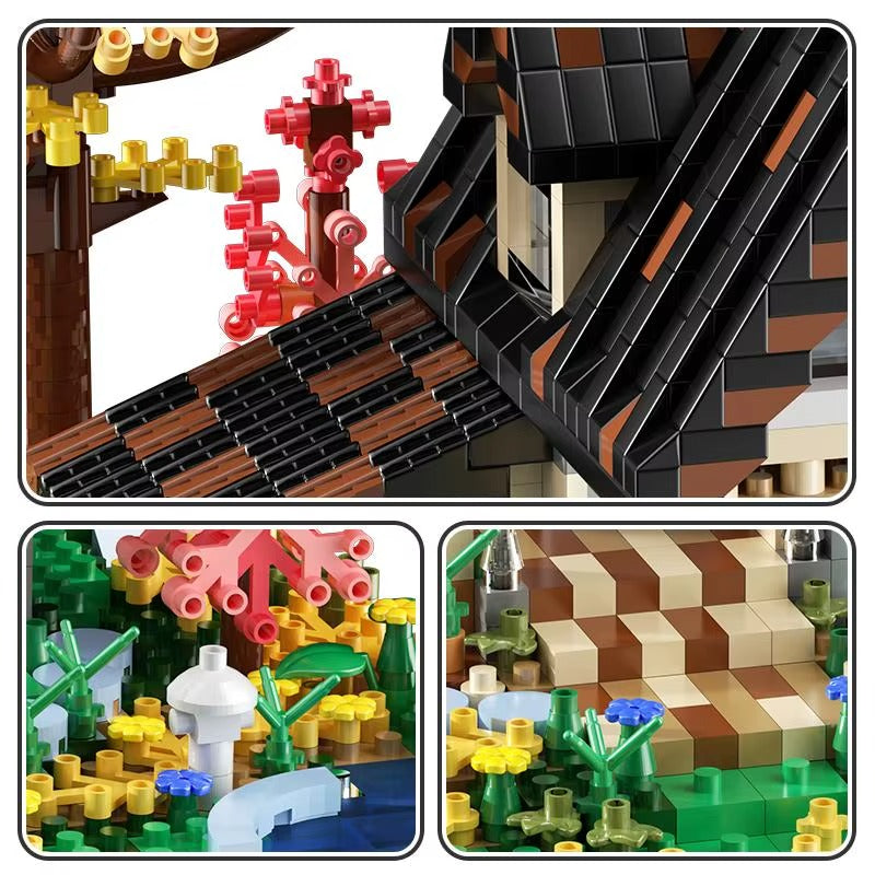 LogiBricks - Leśna chata - 2600+ elementów