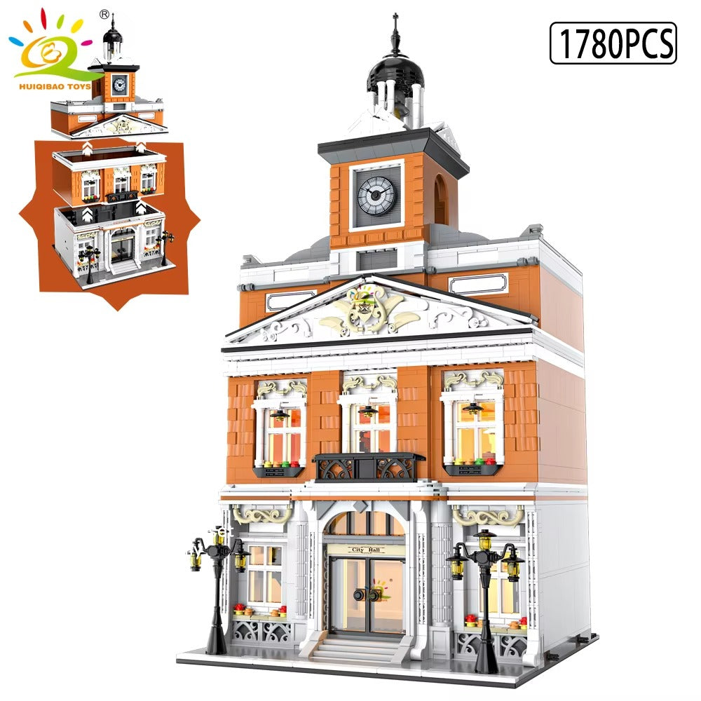 LogiBricks - city hall - 1700+ elementów